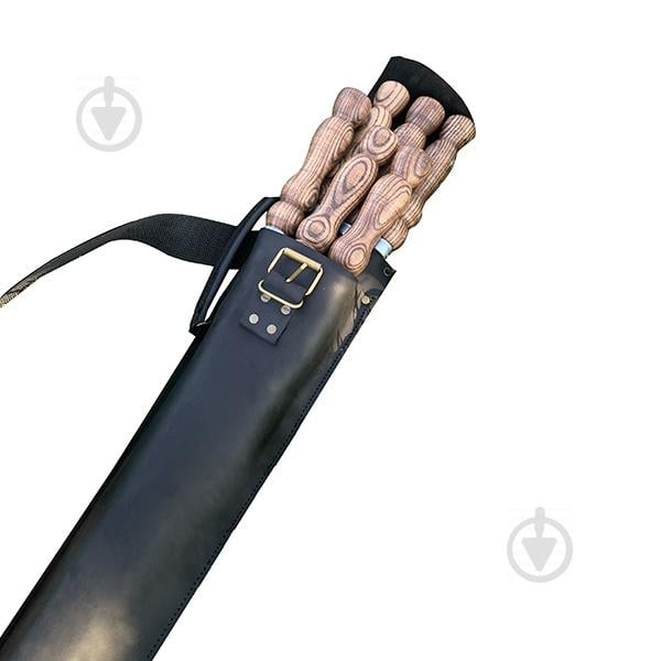 Набір шампурів Gorillas Market Калчан Яструб 7 предметів (hub_CPFM26050) - фото 2 Набір шампурів Gorillas Market Калчан Яструб 7 предметів (hub_CPFM26050) - фото 2