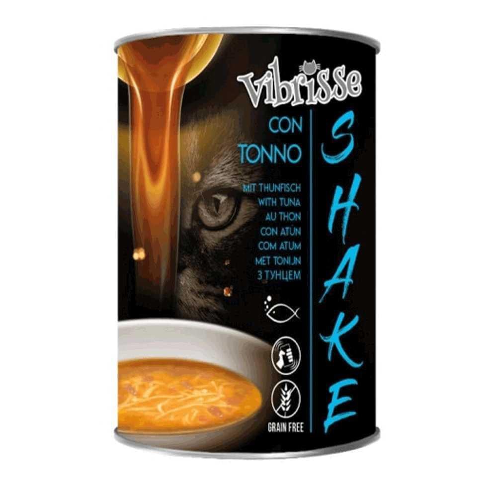 Корм для котів консервований з тунцем у соусі Croci Vibrisse Shake 12 шт. 135 г