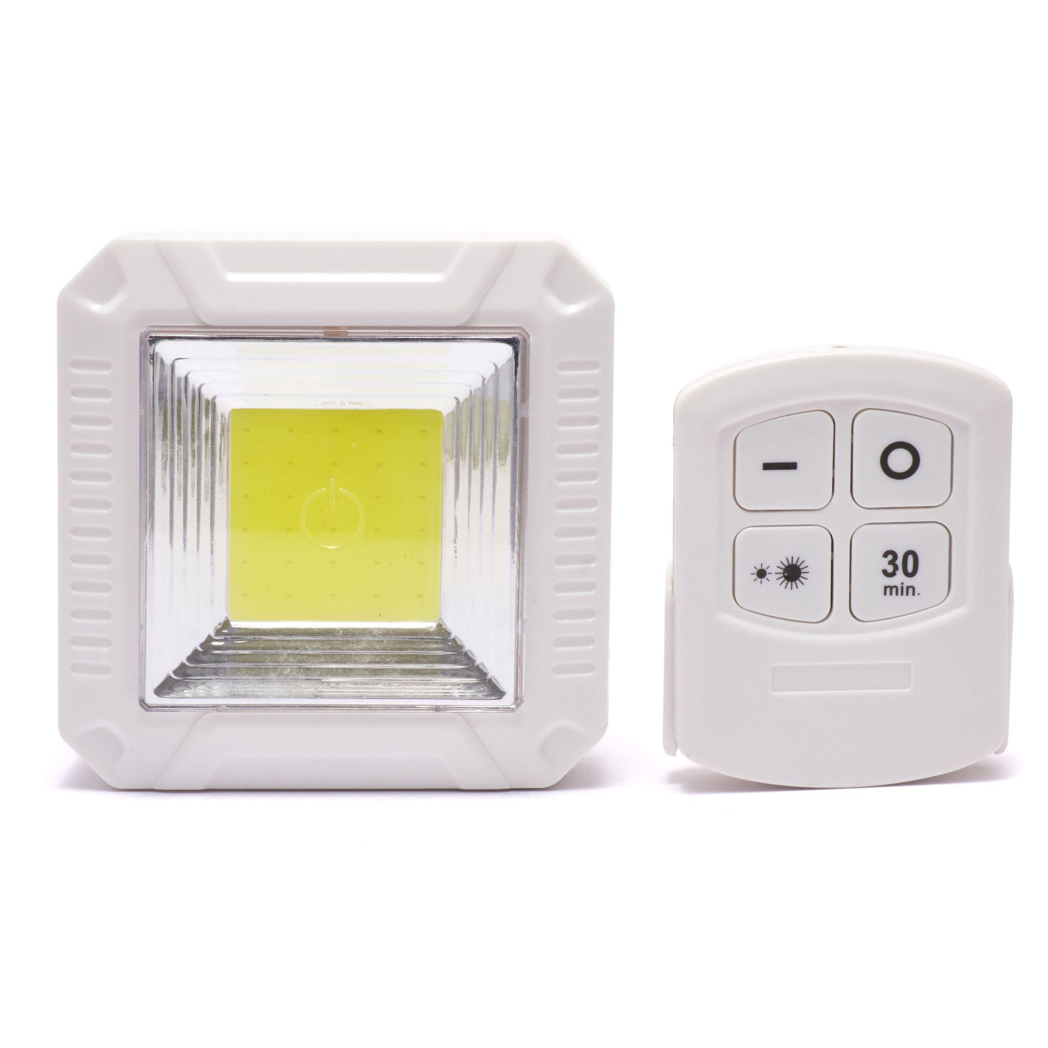 Светильник LED на батарейках самоклеющаяся с пультом 3 режима