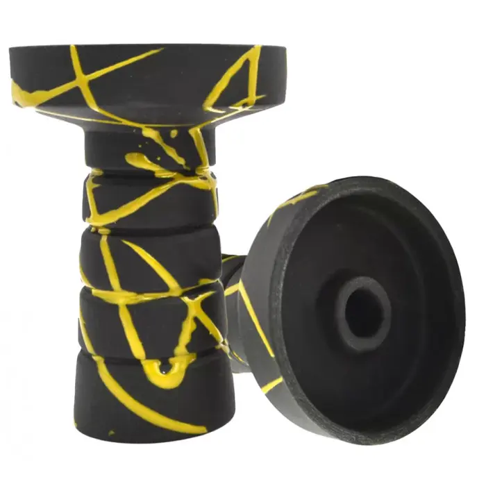 Чаша Gusto Bowls Harmony Black/Yellow (23687)