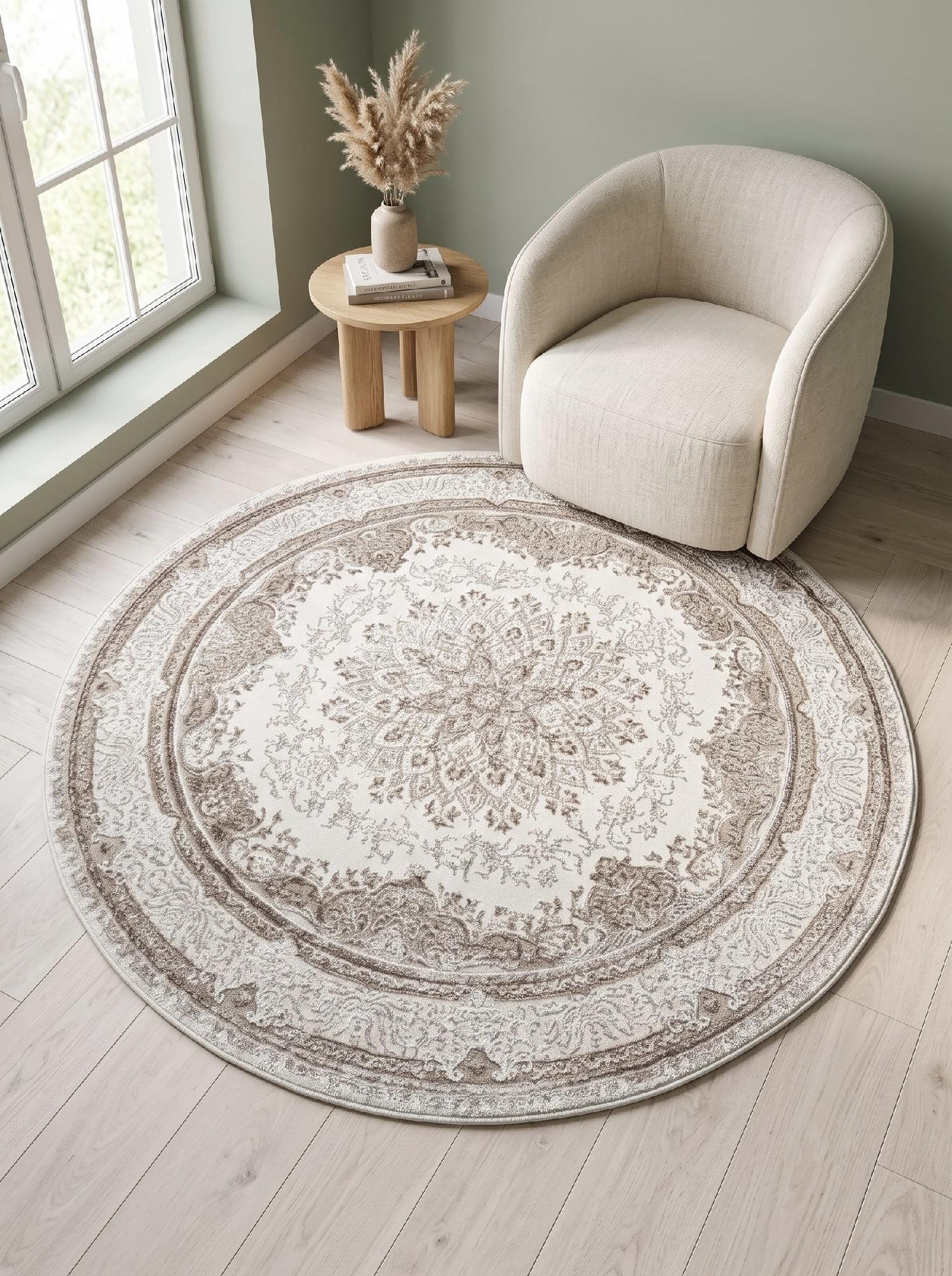 Килим Hera tz20g круг 120x120 см Cream (105431212) Килим Hera tz20g круг 120x120 см Cream (105431212)
