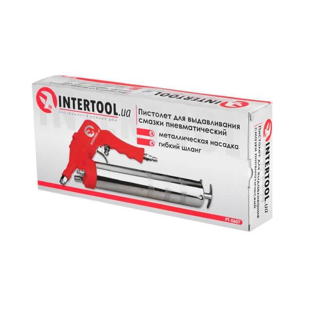 Пістолет для видавлювання змазки Intertool PT-0607 пневматичний (118768) - фото 4 Пістолет для видавлювання змазки Intertool PT-0607 пневматичний (118768) - фото 4