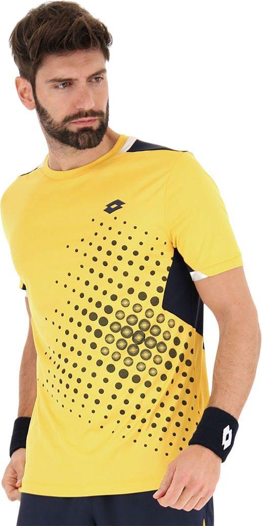 Футболка для тенниса Lotto TOP IV TEE 1 217340/7KM 2XL Желто-темно-синий