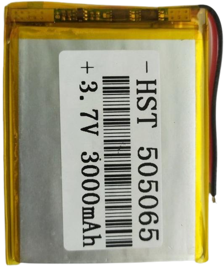 Аккумуляторная батарея литая-полимерная HST 505065 3000 mAh (000020614)