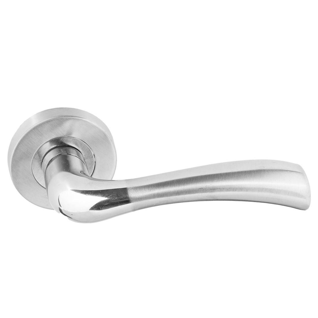 Дверная ручка на розетке Siba ECO SAROS из нержавеющей стали (SSD34 0 22 07) - фото 2 Дверная ручка на розетке Siba ECO SAROS из нержавеющей стали (SSD34 0 22 07) - фото 2