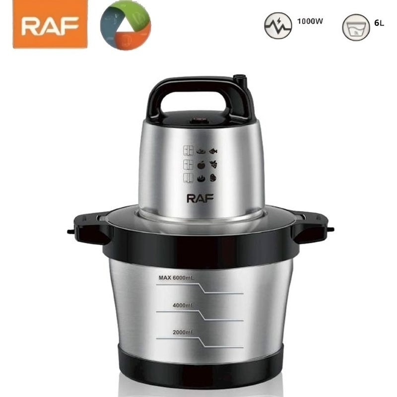 Блендер RAF R.7008 кухонний подрібнювач 6 л 600W (26202538) - фото 2 Блендер RAF R.7008 кухонний подрібнювач 6 л 600W (26202538) - фото 2
