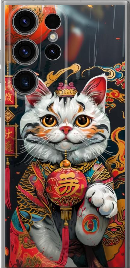Чехол на Samsung Galaxy S24 Ultra China Cat v2 (6135u-3389-42517)
