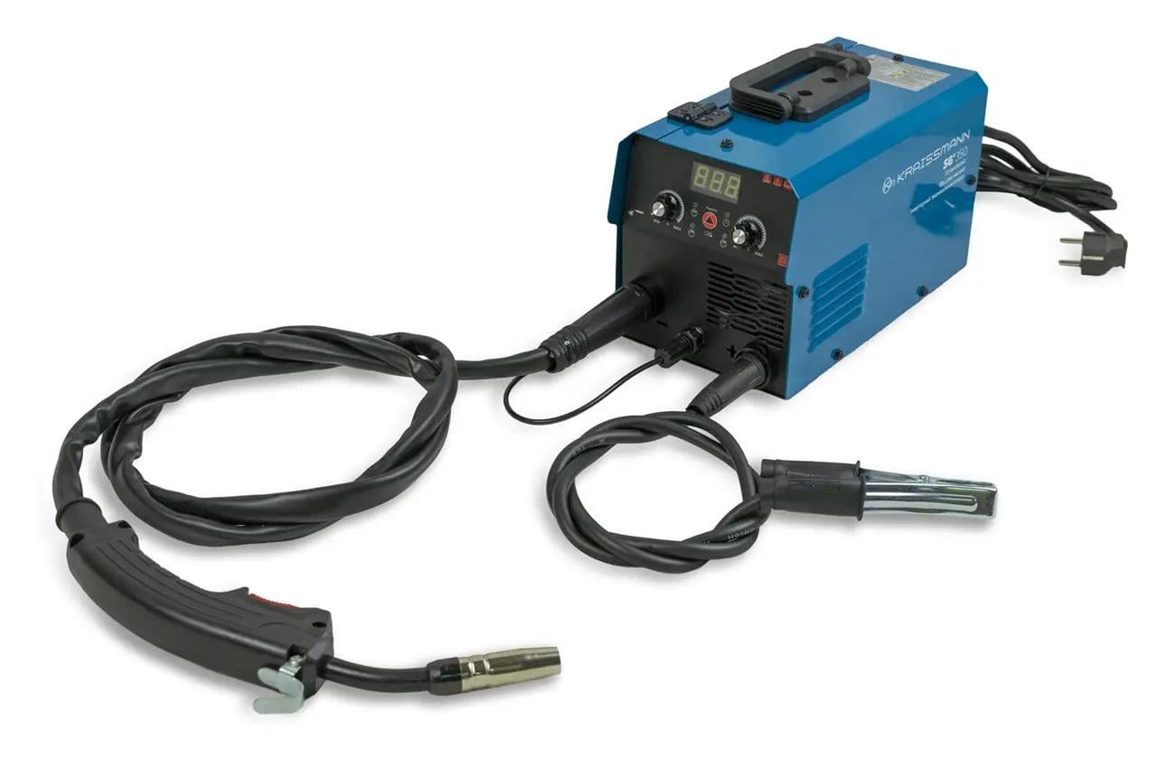 Інверторний зварювальний апарат KRAISSMANN SG'350 MIG/MMA (2507002)