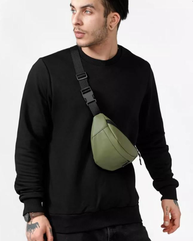 Поясная сумка мужская Sambag Urban SKH Зеленый (85151019m)