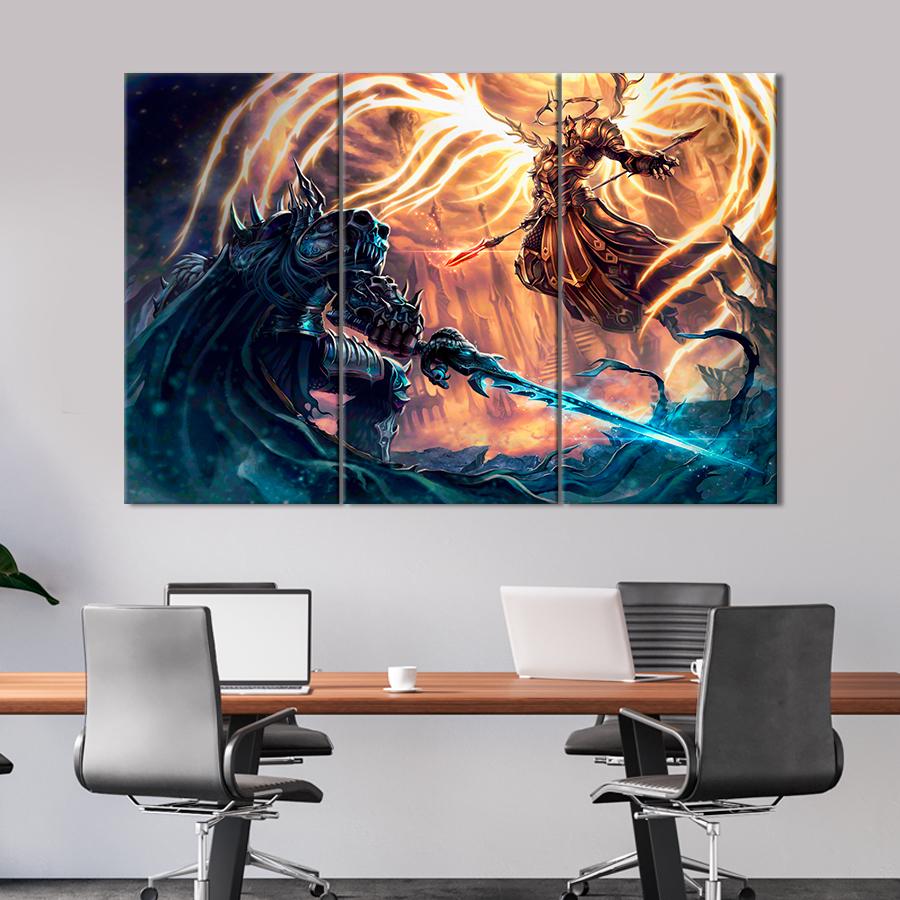 Настенний декор Могучий Империус Heroes of the Storm 78x48 см (A150-3)