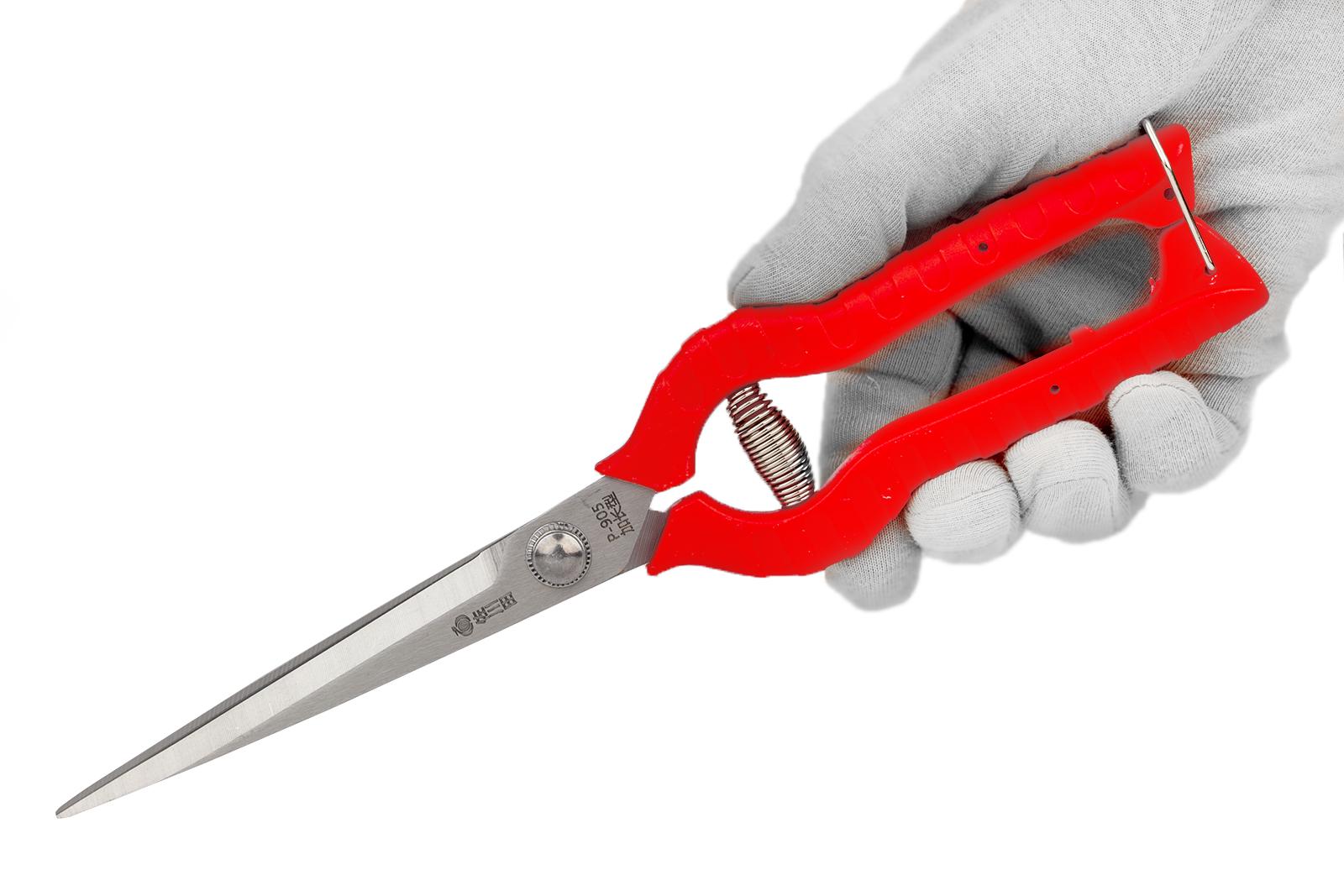 Ножиці садові Sagawata з нержавіючої сталі подовжені 245 мм (P-905_L) - фото 8 Ножиці садові Sagawata з нержавіючої сталі подовжені 245 мм (P-905_L) - фото 8