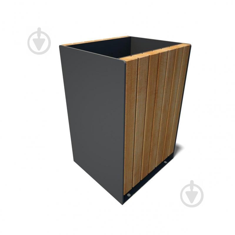 Урна GoodsMetall из металла и дерева 700х470х430 GM3