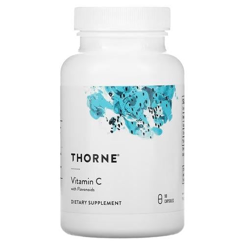 Витамин С Thorne Vitamin C with Flavonoids 90 Capsules (THR-01248)