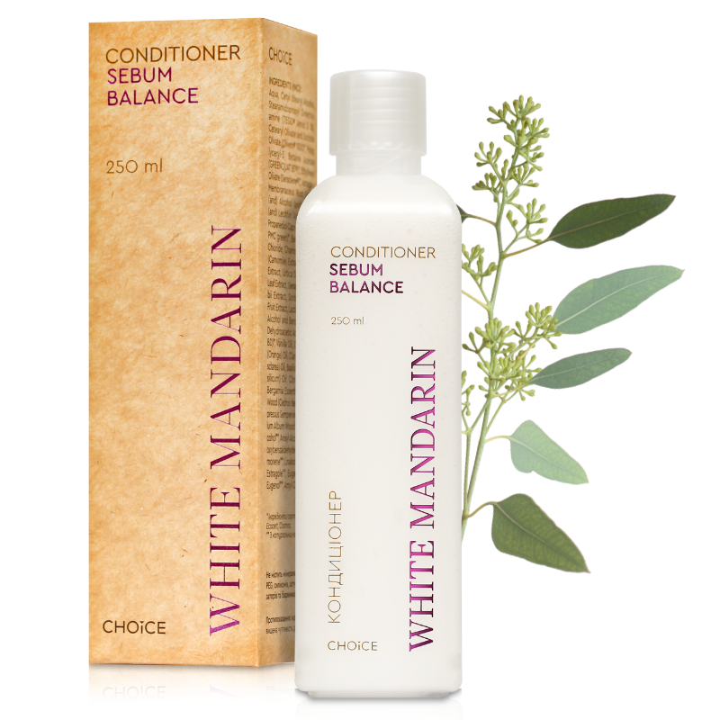Кондиционер для жирных волос White Mandarin серия Sebum Balance натуральный 250 мл (99100994101)