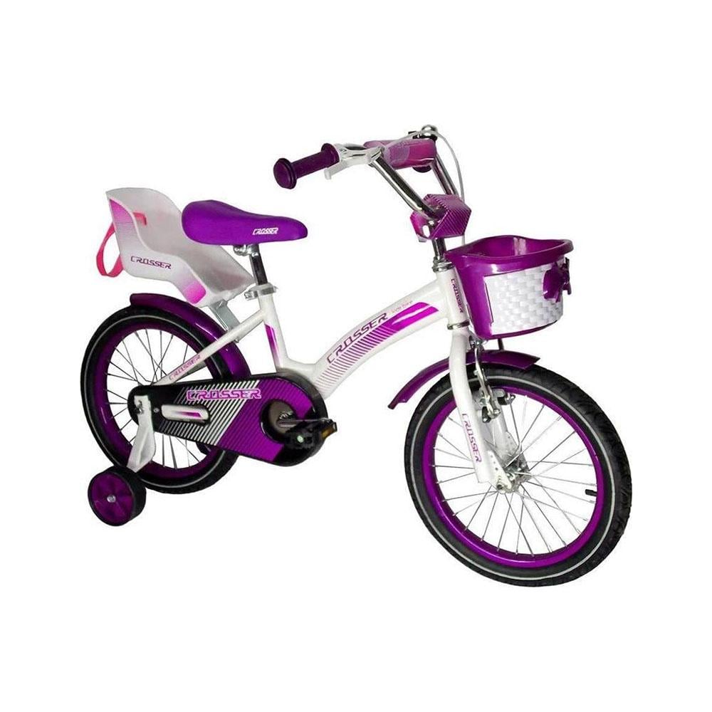Велосипед Kids bike crosser 16 2021 Фиолетовый (8880000175-2)