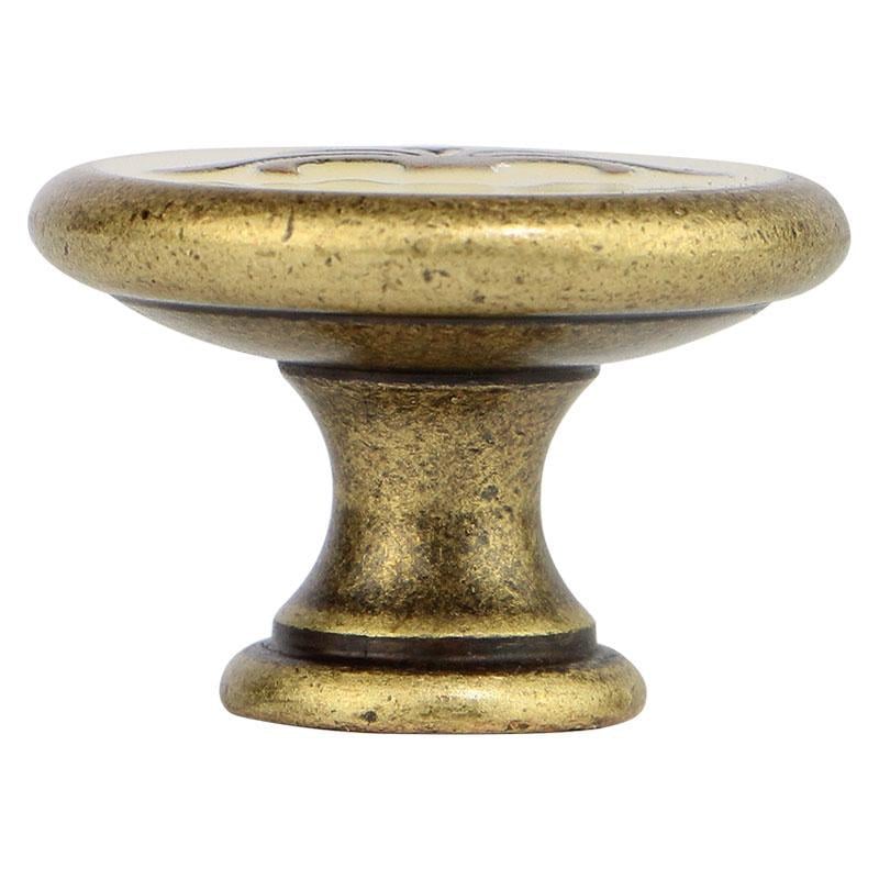 Мебельная ручка Bosetti Marella D 24177.01.030 Бронзовый/Кремовая эмаль (18632) - фото 3 Мебельная ручка Bosetti Marella D 24177.01.030 Бронзовый/Кремовая эмаль (18632) - фото 3