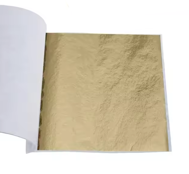 Поталь трансферная для декора/рукоделия 8х8,5 см 10 л. Antique Gold (7cea9511)