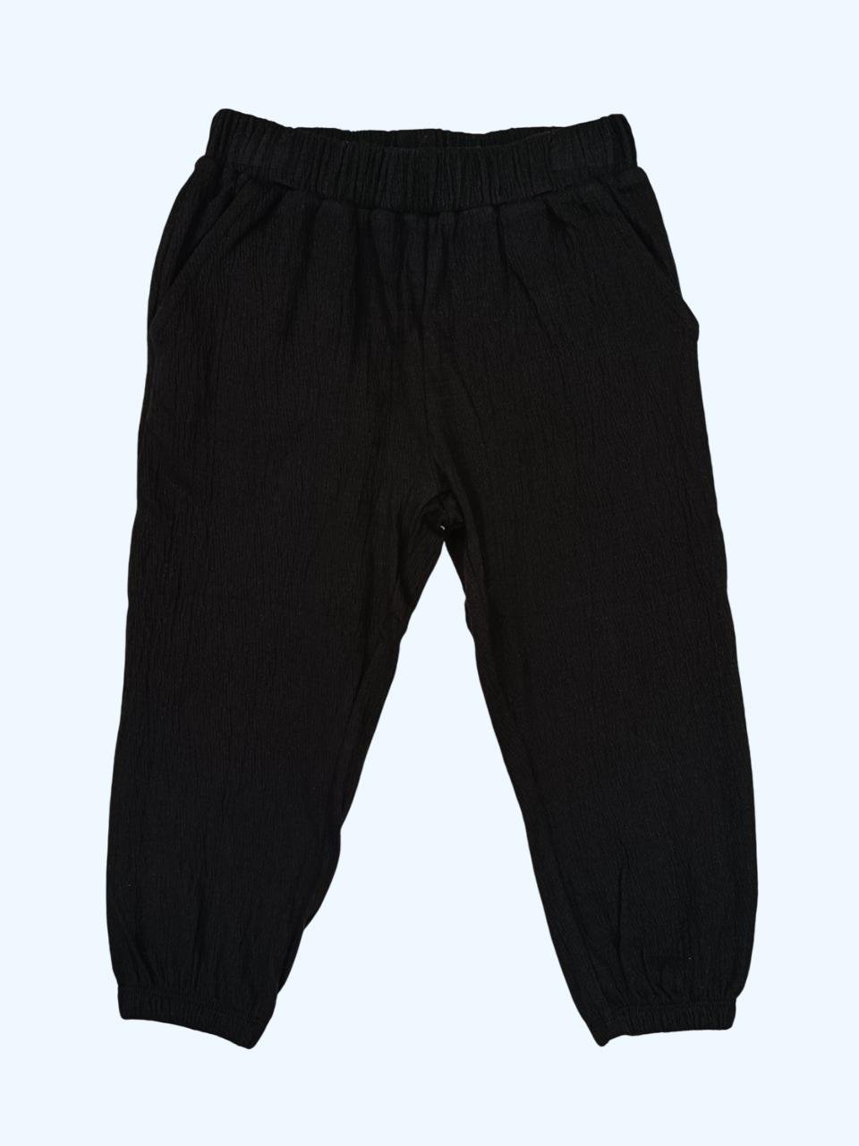 Штани дитячі для дівчинки H&M 92 см чорний (0290)