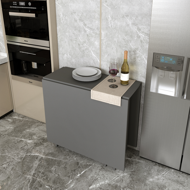 Обеденный стол Doros книга Графит (41510095) - фото 5 Обеденный стол Doros книга Графит (41510095) - фото 5