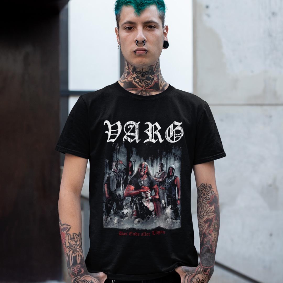 Футболка унисекс Varg Das Ende aller Lugen XL Черный (00000009481)