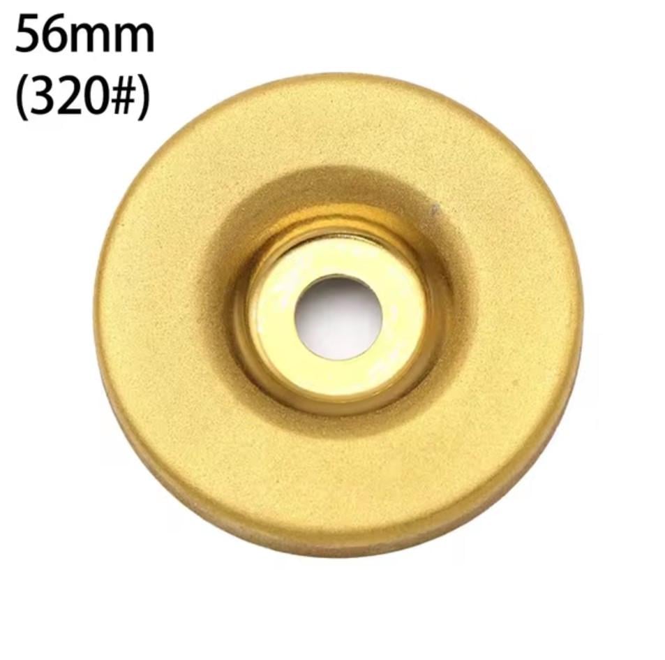 Диск заточувальний алмазний із титановим покриттям 320 грит T-320 56/10 мм - фото 2 Диск заточувальний алмазний із титановим покриттям 320 грит T-320 56/10 мм - фото 2