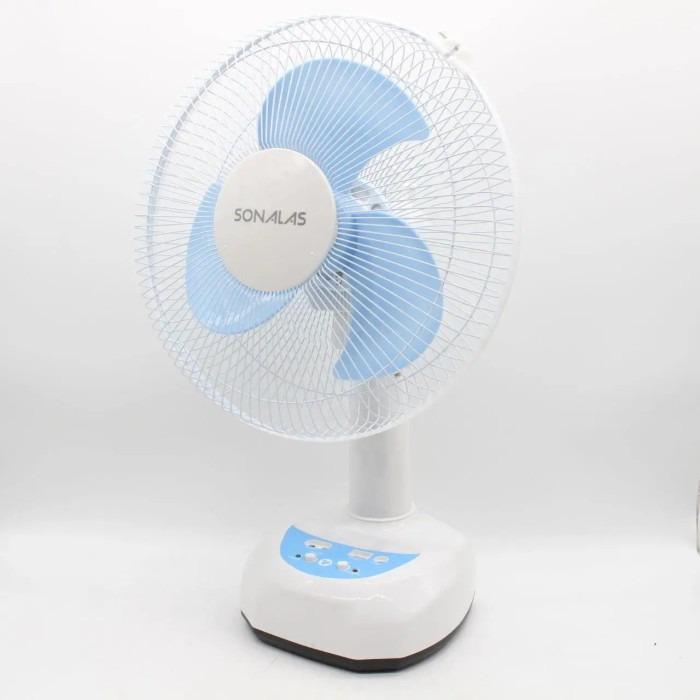 Вентилятор SONALAS 2 led лампи Білий (SL662) - фото 2 Вентилятор SONALAS 2 led лампи Білий (SL662) - фото 2