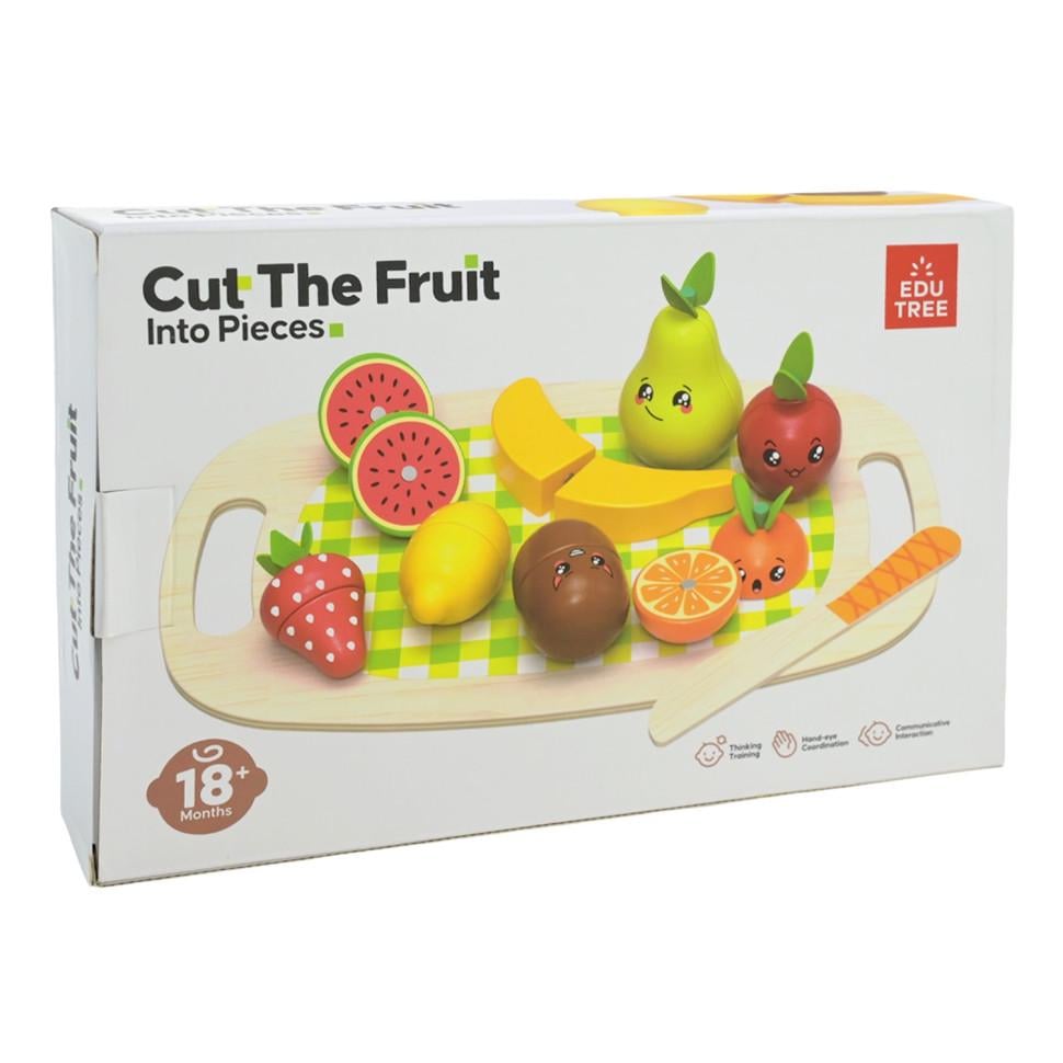 Фрукты деревянные на магнитах с дощечкой 28.5х18.5 см Bambi Развивающий набор (ID-180-D-406)