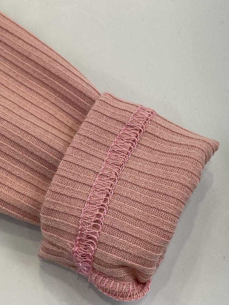 Лосини в рубчик для дівчинки Semejka 0303 110 см Рожевий (157812) - фото 3 Лосини в рубчик для дівчинки Semejka 0303 110 см Рожевий (157812) - фото 3