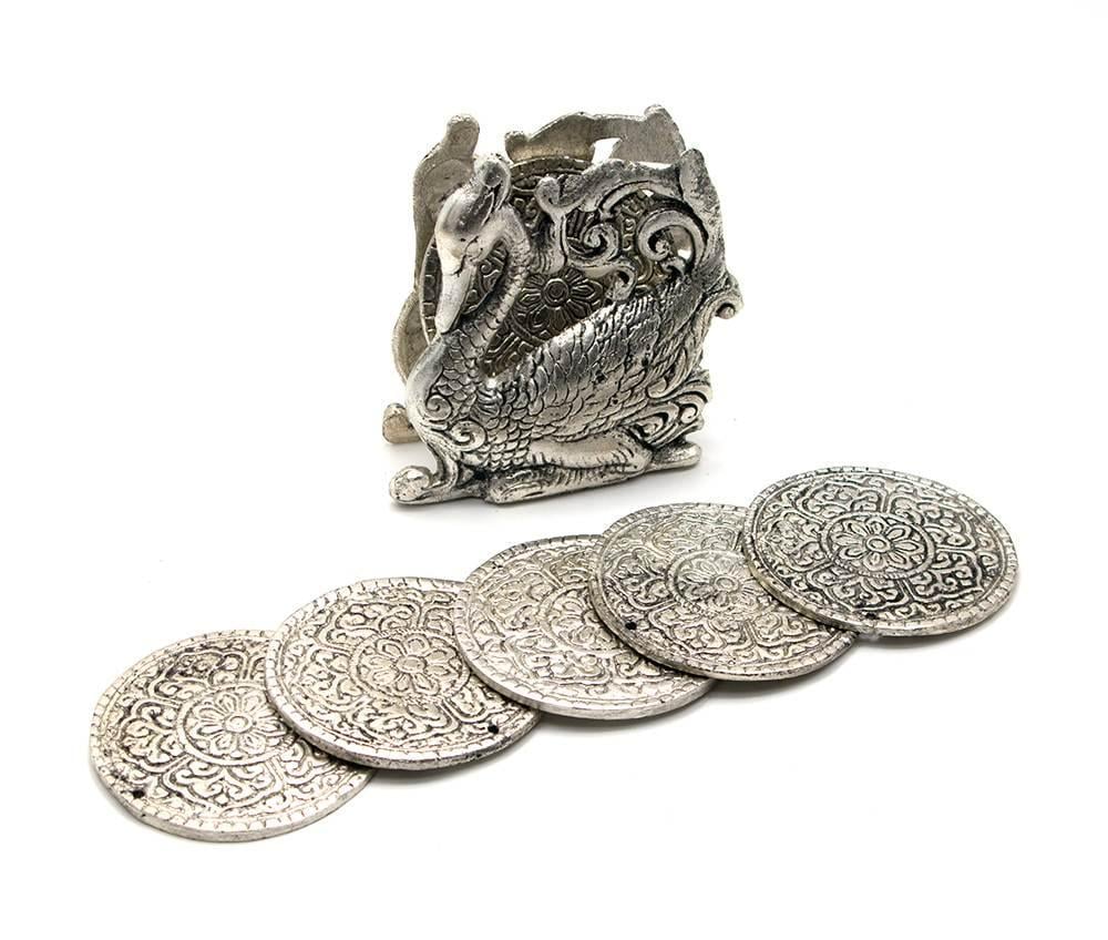 Подстаканники Лебедь 6 шт. 9х8,5х4,5 см (25923)