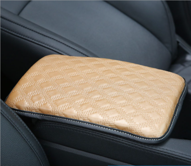 Подушка на підлокітник у салон автомобіля AIWA Світло-коричневий (02130)