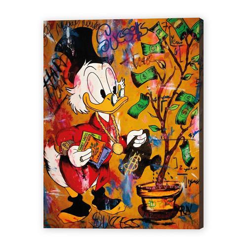 Картина Богатый дяденька Скрудж 45x60 см (P0477)