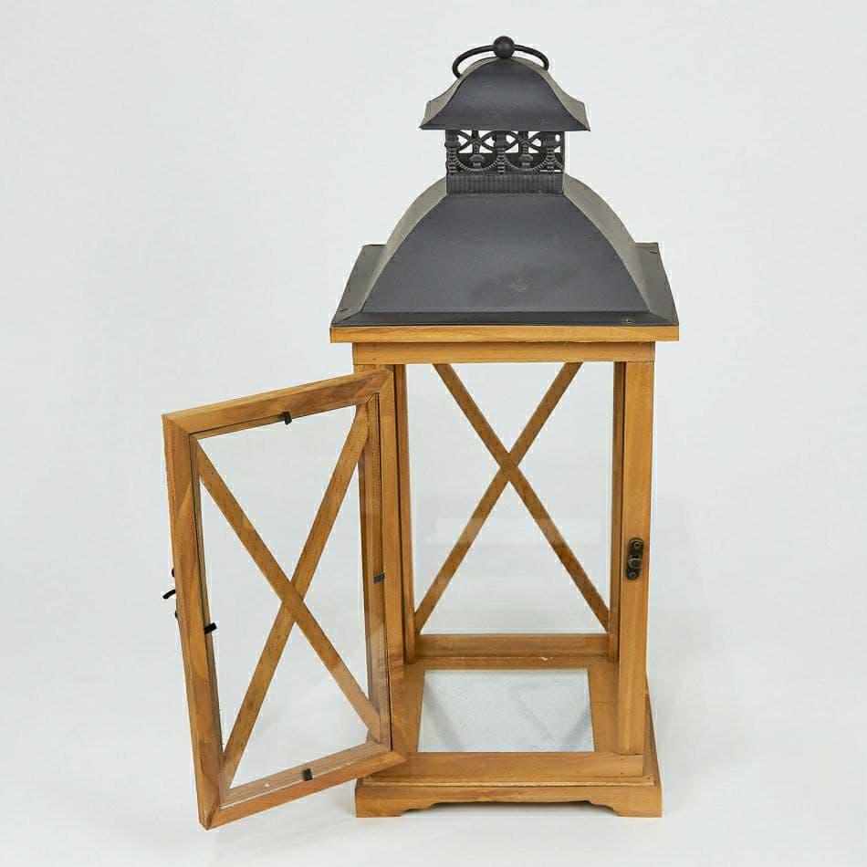 Набір декоративних свічників Decors Wooden lamp 2 шт. (DR000964) - фото 6 Набір декоративних свічників Decors Wooden lamp 2 шт. (DR000964) - фото 6