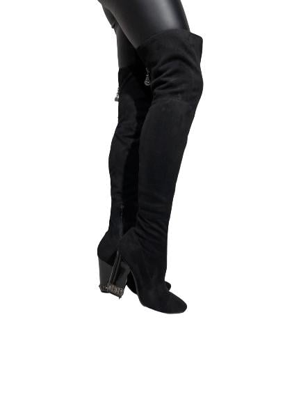 Ботфорты женские Guess 468W р. 37 Черный