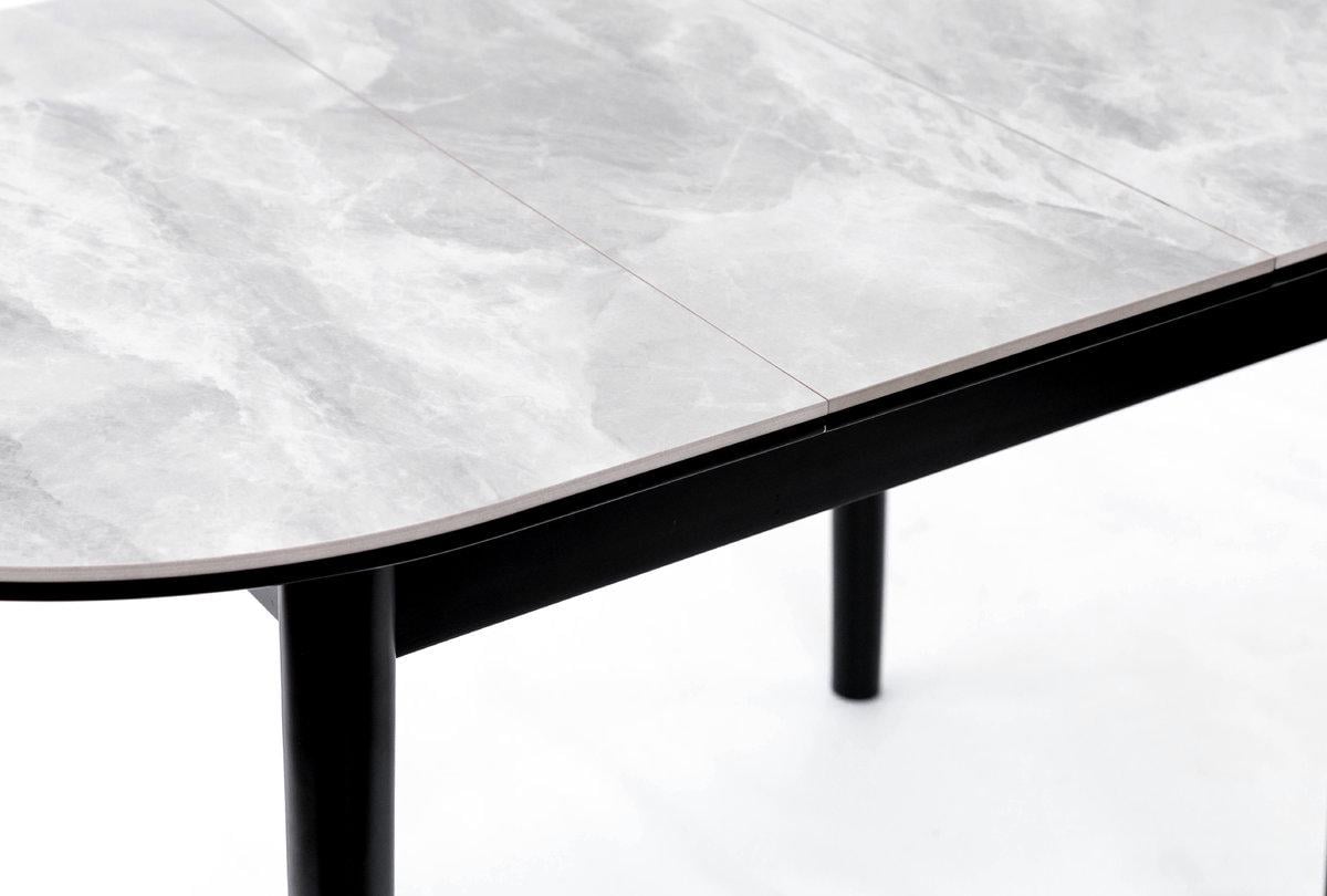 Стол обеденный Мікс Меблі Тітан XS-1309, 1100/1400х750 мм Черный/Керамика/Бетон - фото 7 Стол обеденный Мікс Меблі Тітан XS-1309, 1100/1400х750 мм Черный/Керамика/Бетон - фото 7