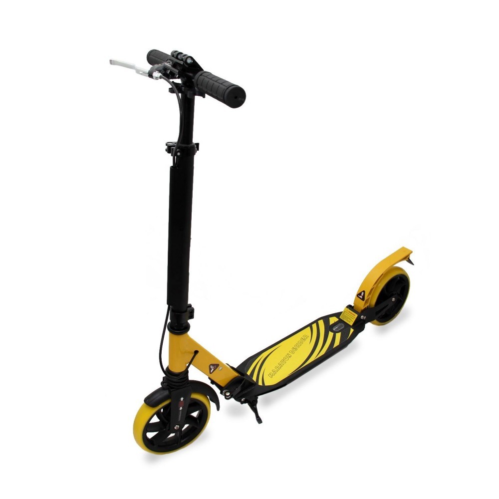Самокат Desider Pro  Желтый (2T1041)