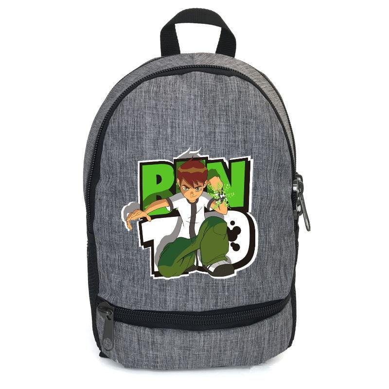 Школьный рюкзак подростковый Cappucino Toys с принтом Ben 10 BTN 002-grey 12,5 л Серый (1644581917)