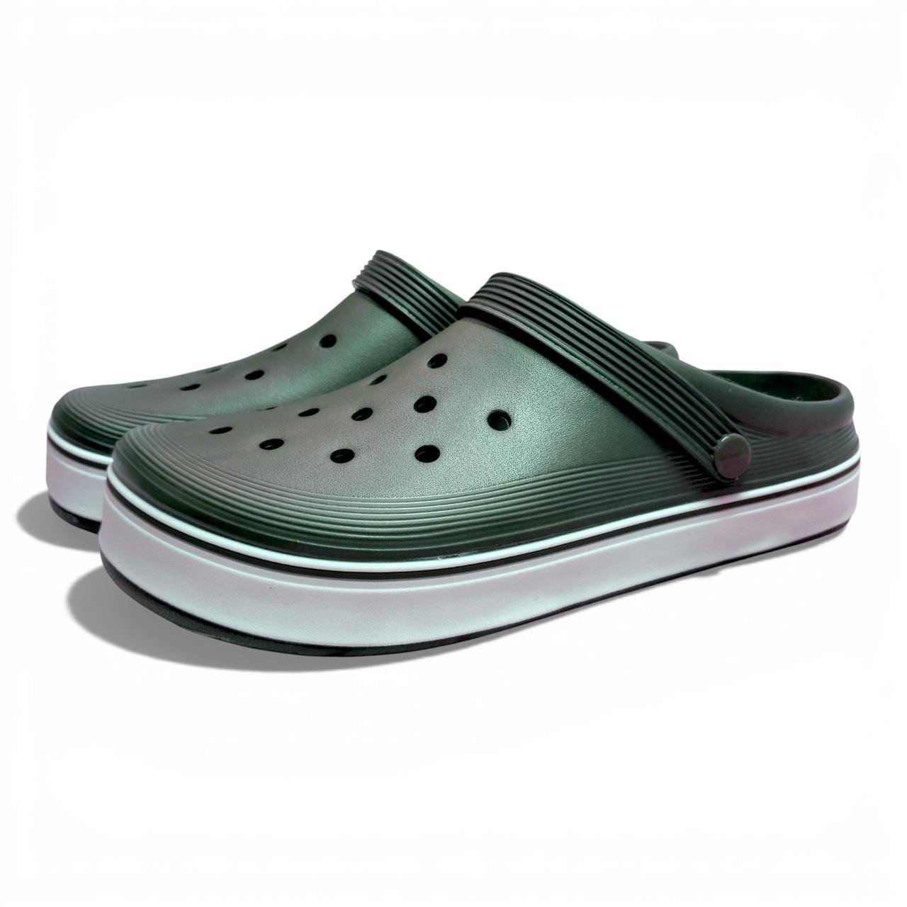 Сабо женские Dago из EVA пены р. 40 26 см Хаки (2928368116)