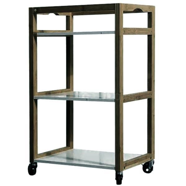 Столик сервірувальний з дерева Тайс Капучино/Зефір (ЭТК-00420920)