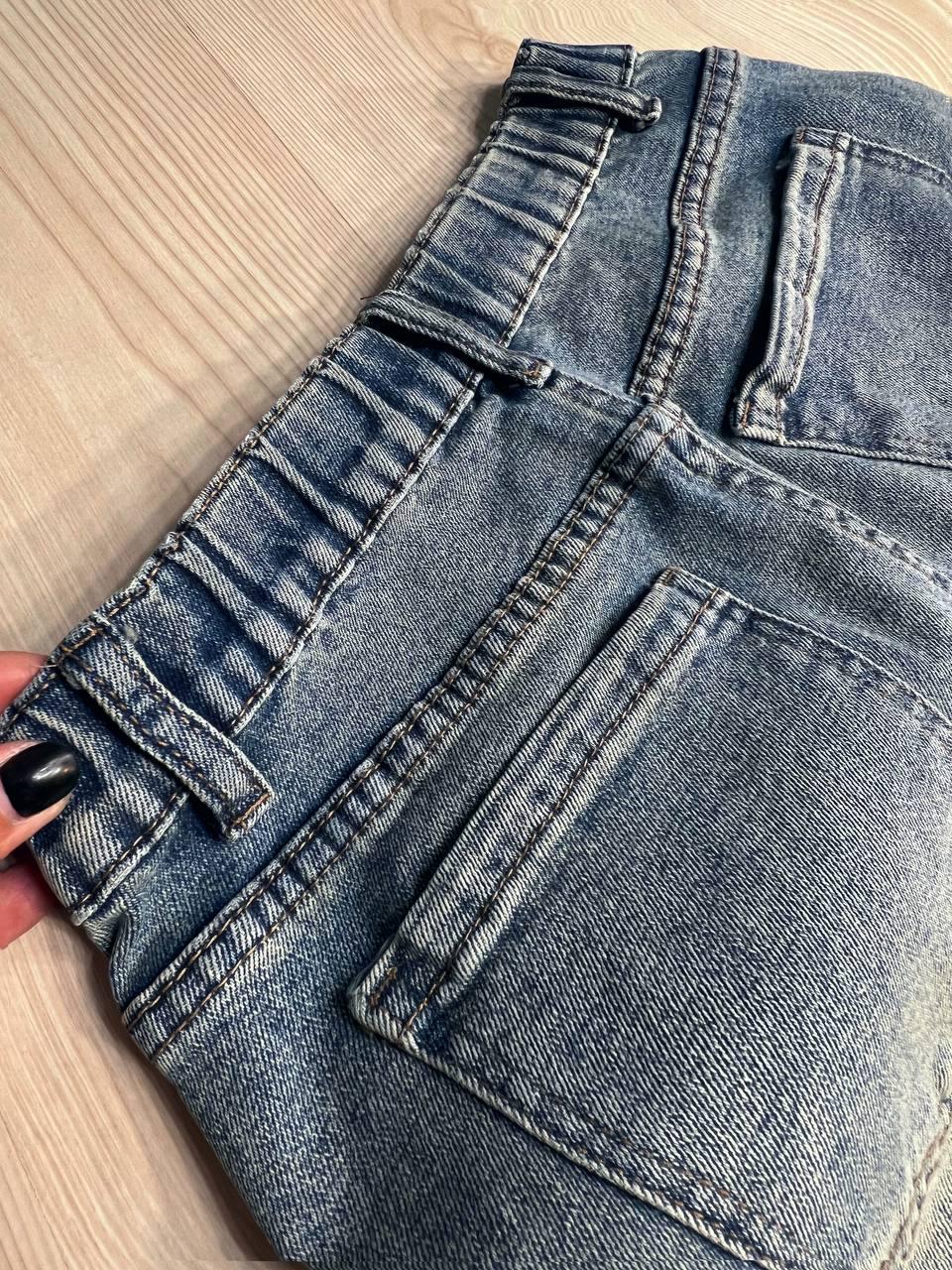 Шорты женские джинсовые Allure 560-88 бермуды р. 30 Голубой (26881512) - фото 3