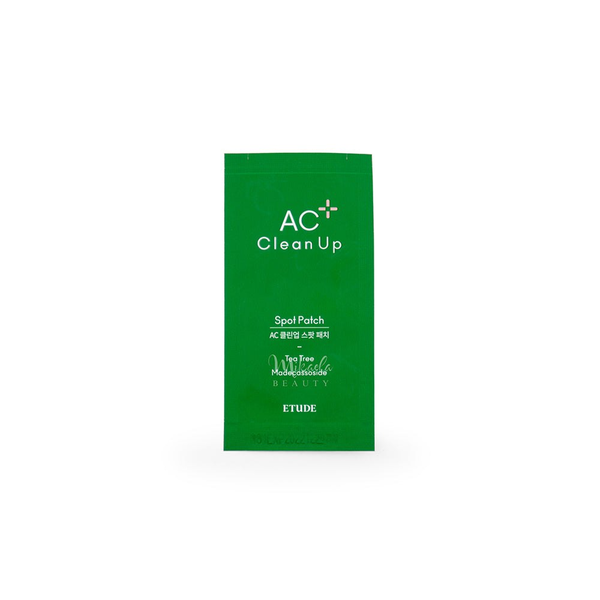 Пластыри гидроколлоидные Etude house ac clean up spot patch помогают быстро и безопасно залечить прыщи 12 шт.