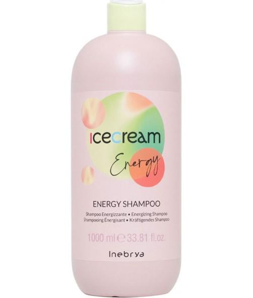 Тонизирующий шампунь против выпадения волос Inebrya Ice Cream Energy Shampoo 1000 мл (1185637340)