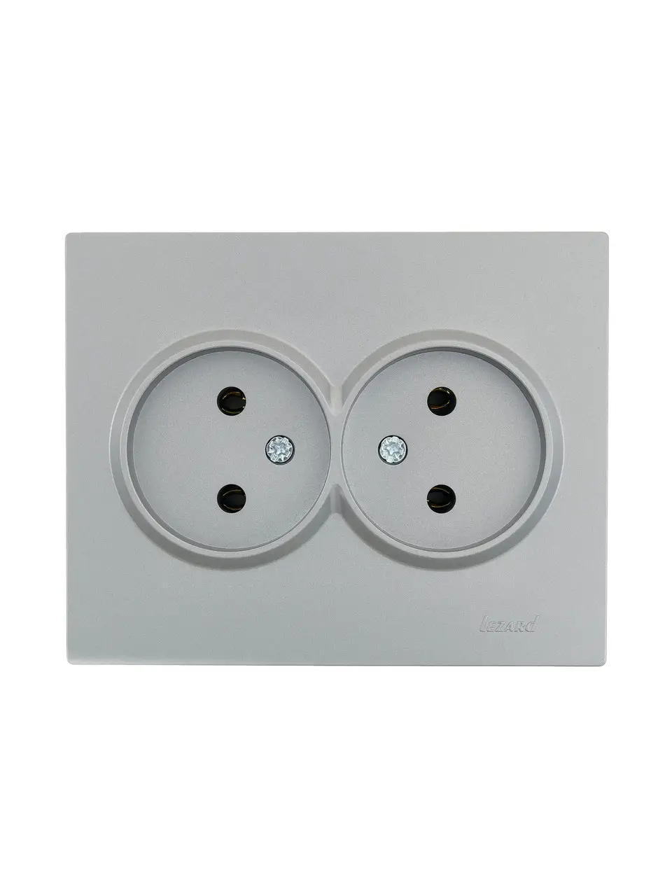 Розетка Lezard Vesna 2-а Сірий