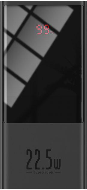 Power Bank Baseus Super Mini 20000mAh 22,5 W 5A з технологією QC3.0+PD3.0 Black