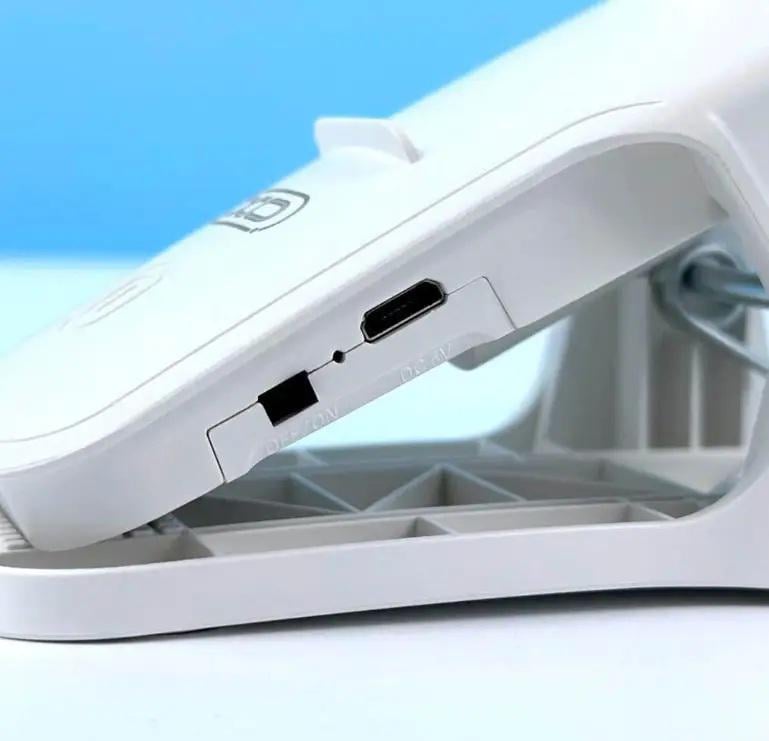 Настольная лампа портативная XO OZ06B с аккумулятором и регулировкой яркости Белый (612180) - фото 4