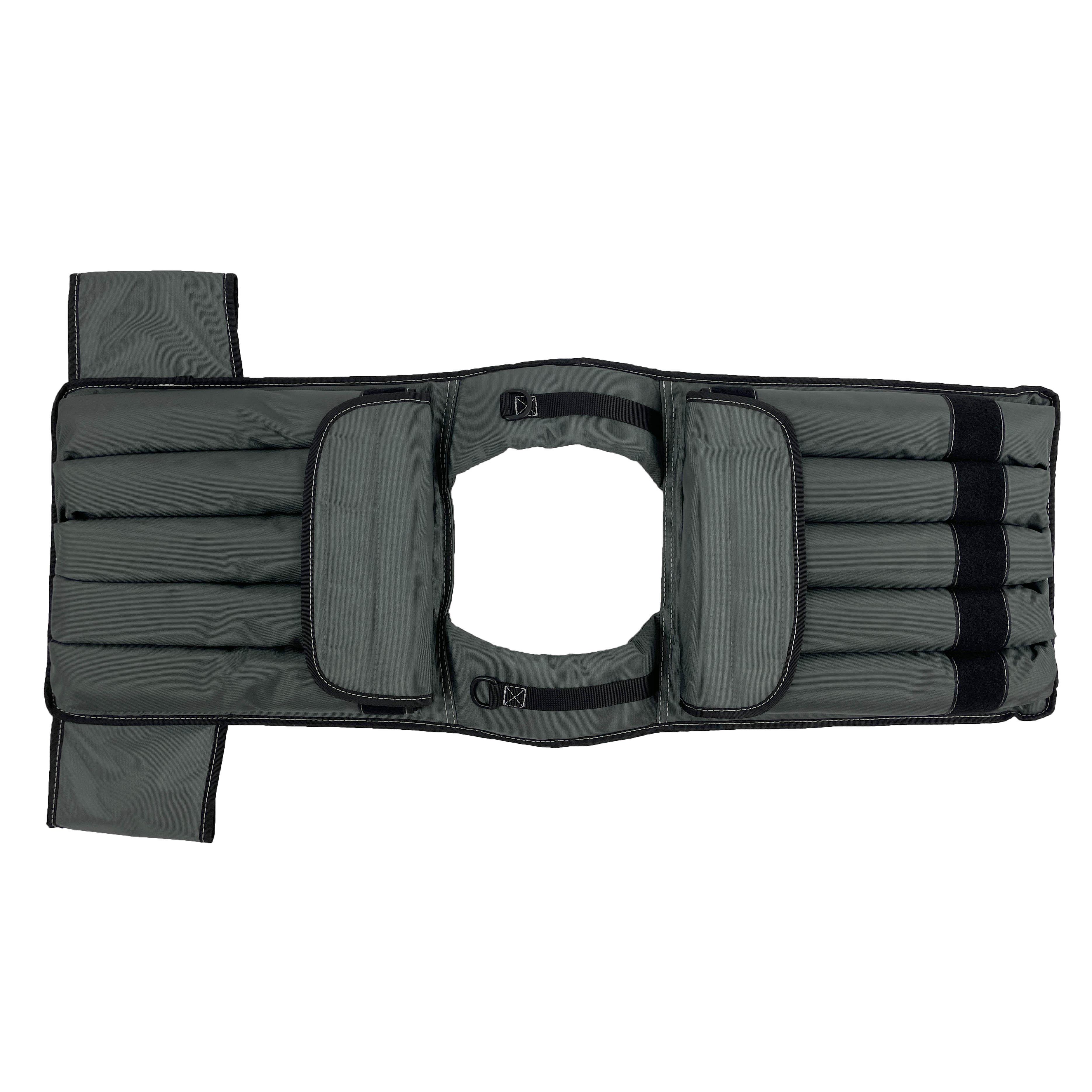 Жилет обважнювач MegaShape 18 кг Сірий (WV-18G) - фото 3 Жилет обважнювач MegaShape 18 кг Сірий (WV-18G) - фото 3