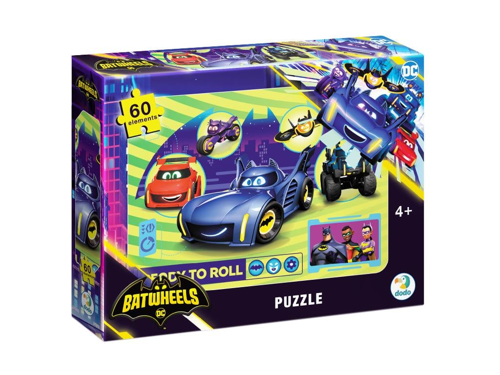 Пазл 200563 Колеса просто хочуть розважитись на 60 елементів (4823115909664)