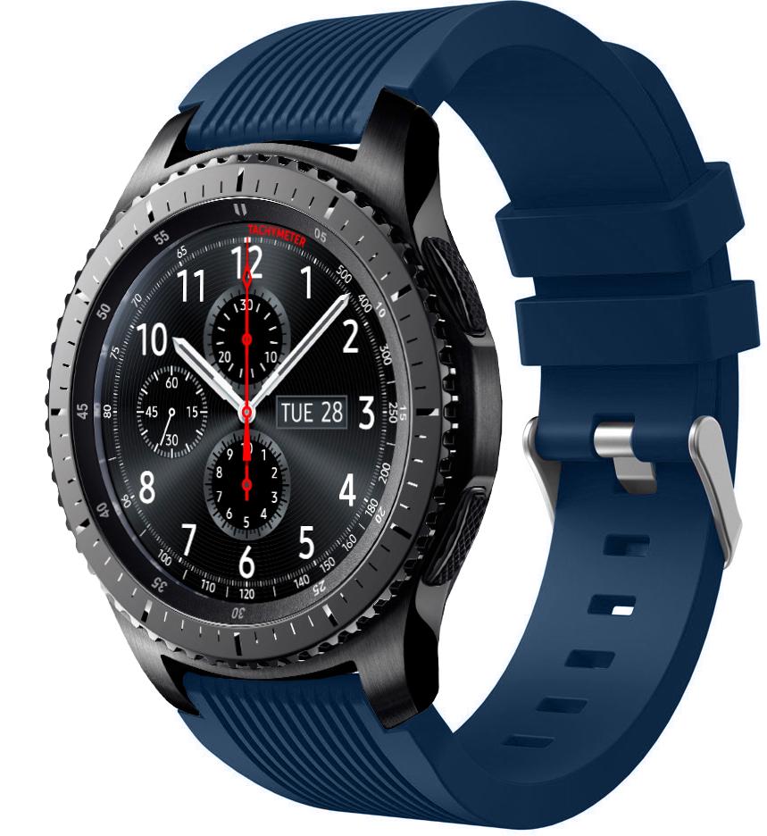 Ремешок Line для Samsung Gear S3 22 мм Dark Blue (19628)