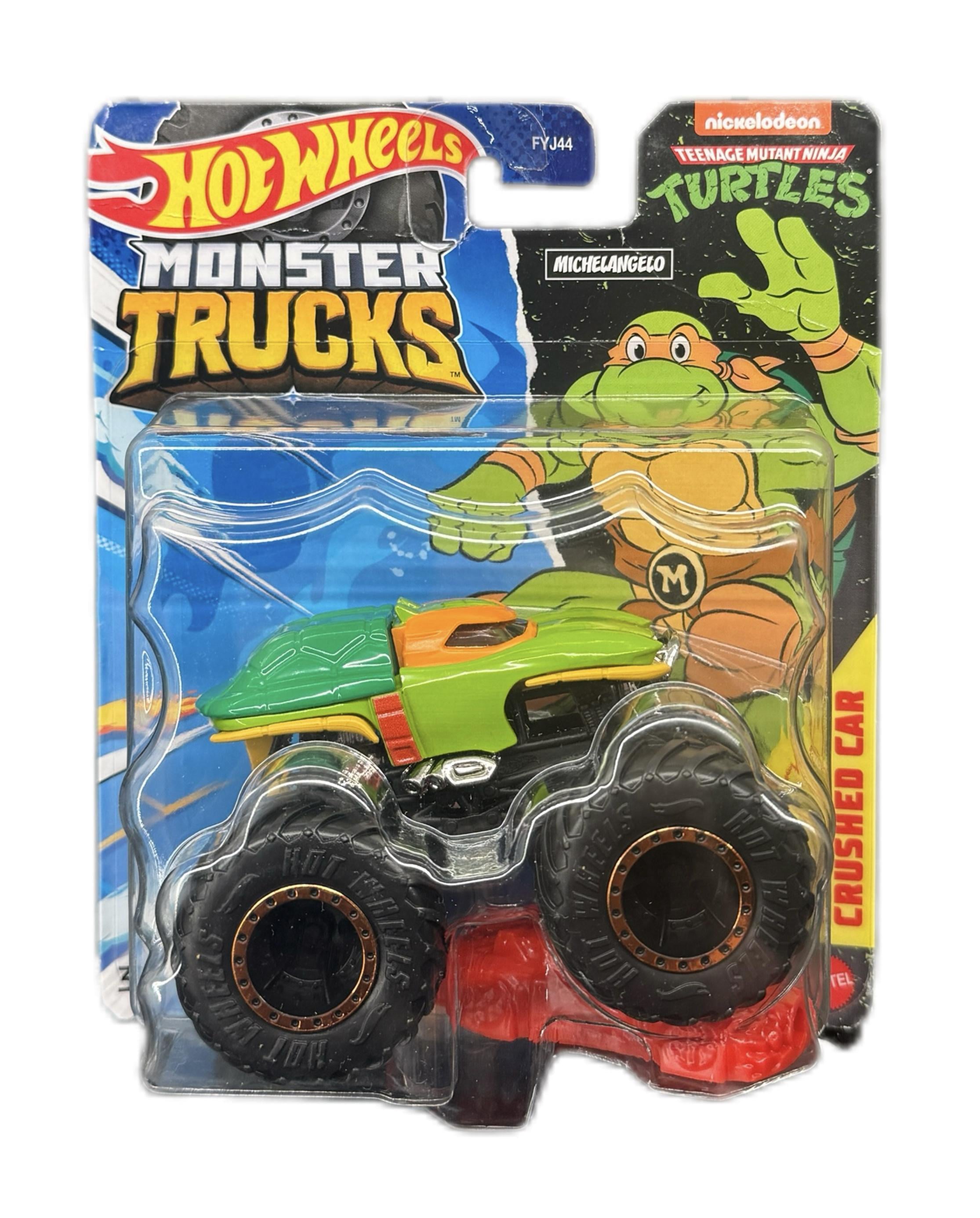 Машинка-внедорожник Hot Wheels Monster truck Teenage mutant ninja Turtles FYJ44 1:64