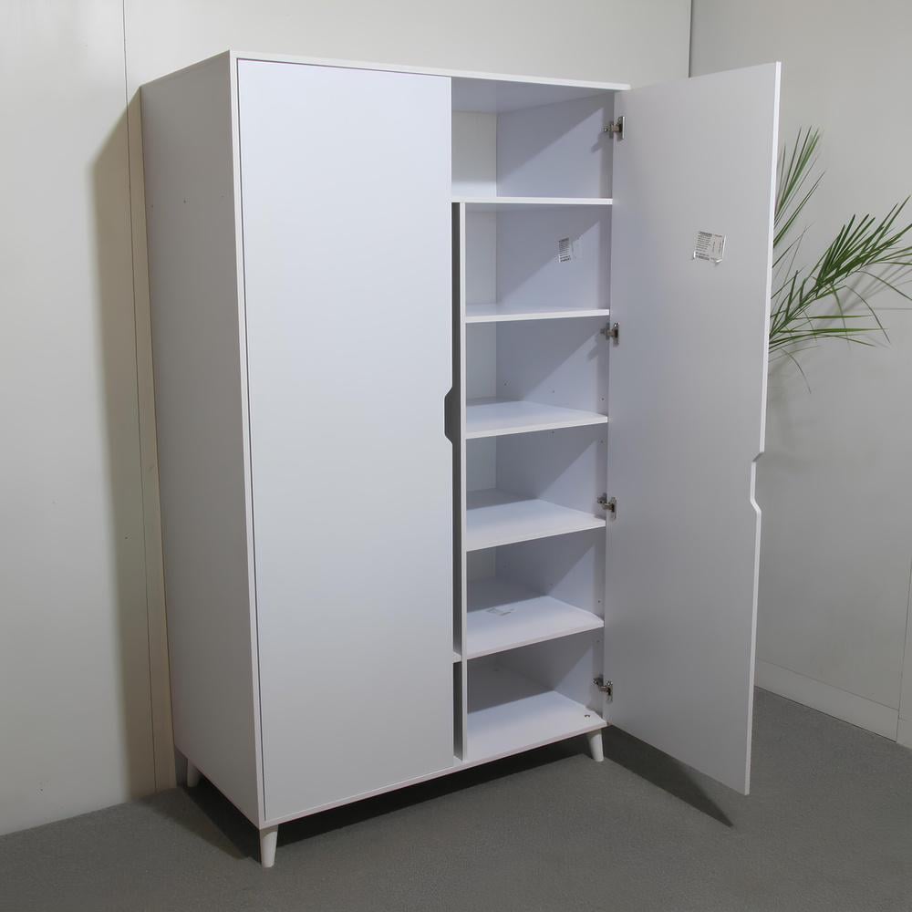 Шкаф двухдверный М-Зон Борн 1200 Дуб Артизан/Нимфея Альба (MZN-031054) - фото 9 Шкаф двухдверный М-Зон Борн 1200 Дуб Артизан/Нимфея Альба (MZN-031054) - фото 9