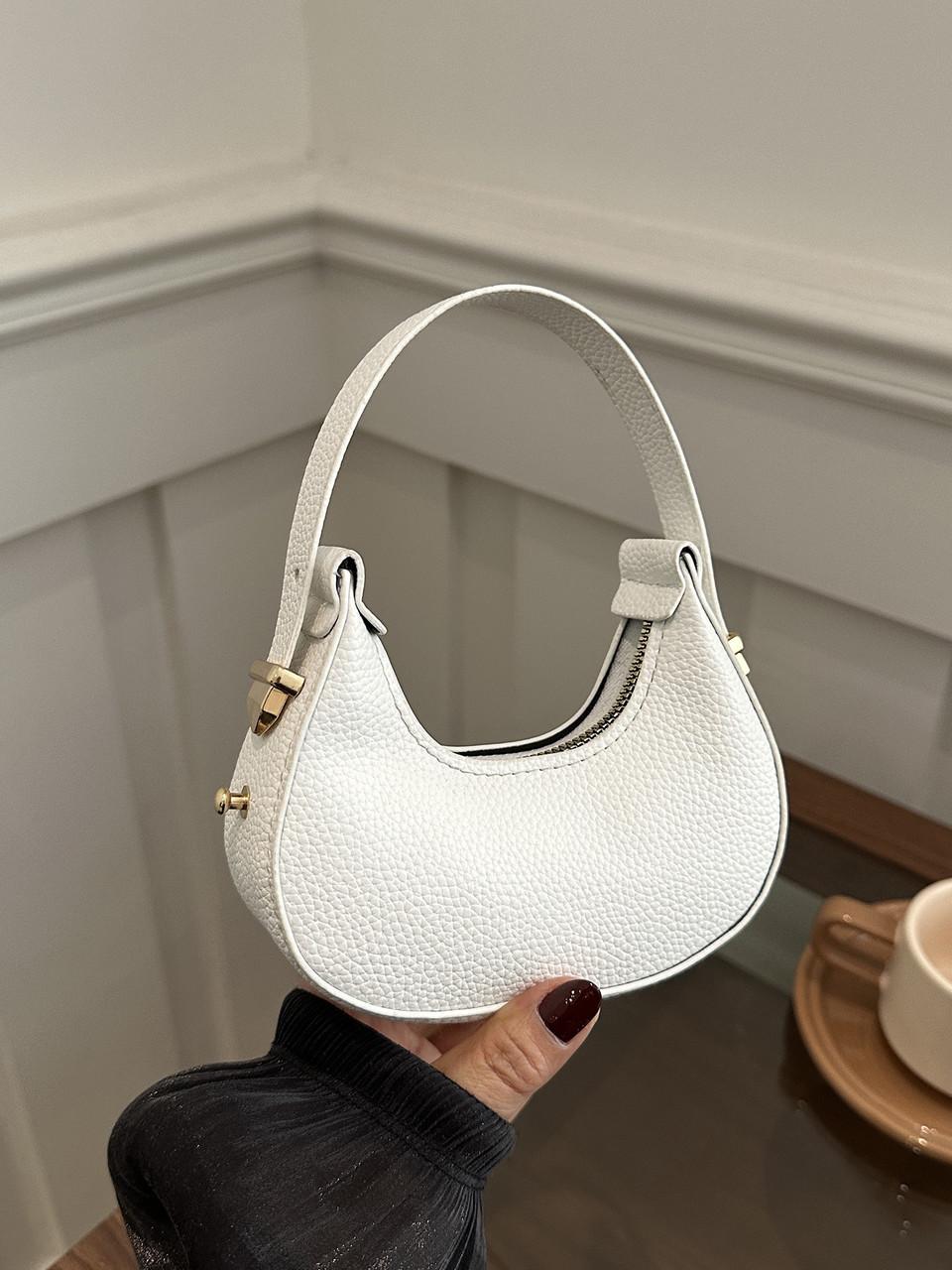 Женская сумка багет 10642 Белый (29472161) Женская сумка багет 10642 Белый (29472161)